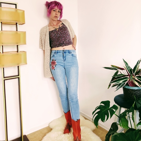 Vintage 80s Knit Cardigan - Picture 3 of 13